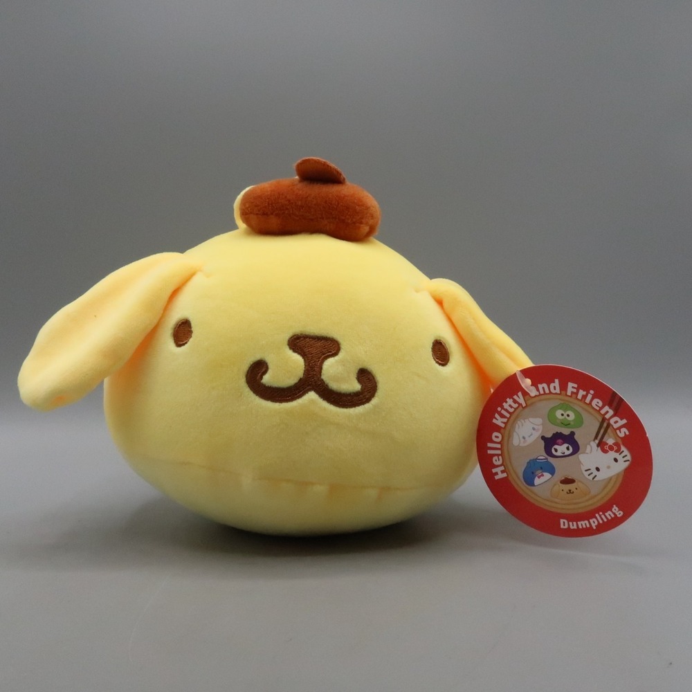 Sanrio Hello Kitty Dumpling Pompompurin Plush‎ Toy 5" tall Collectible Doll Toy